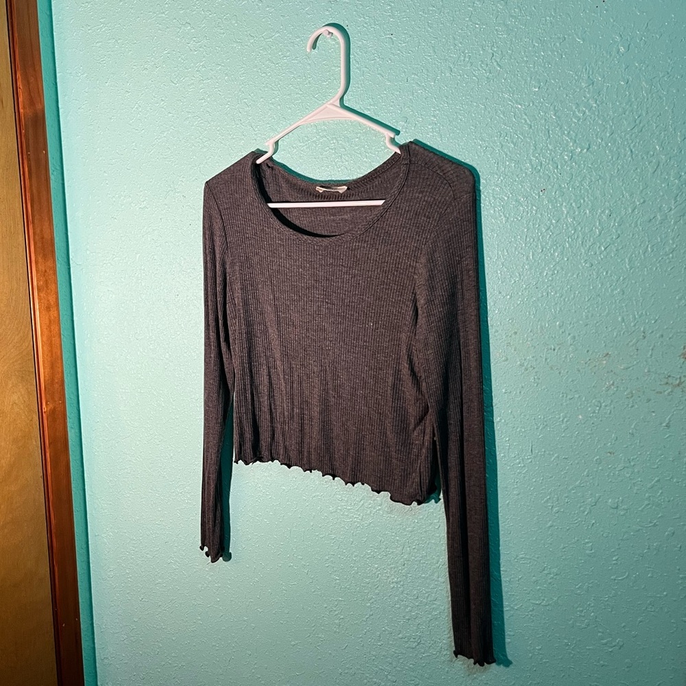 Women’s punc Basic Long Sleeve Shirt